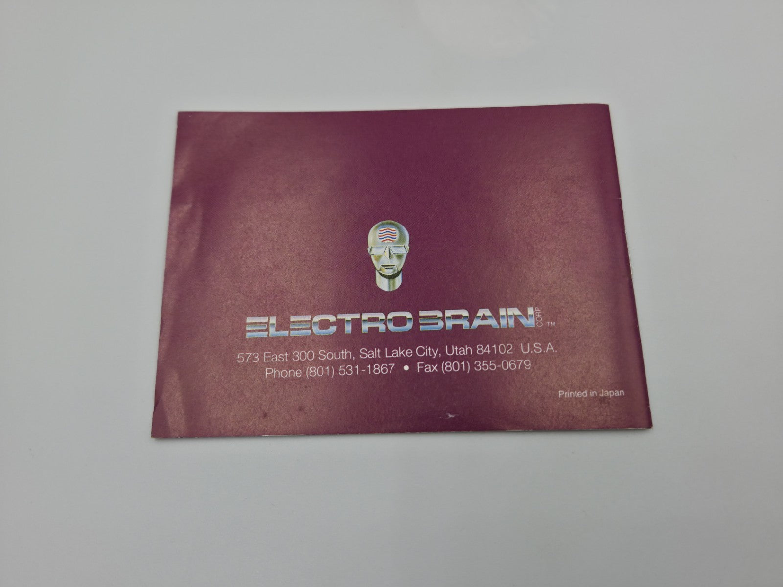 Game Boy Classic High Stakes Gambling Spielanleitung Instruction Booklet USA