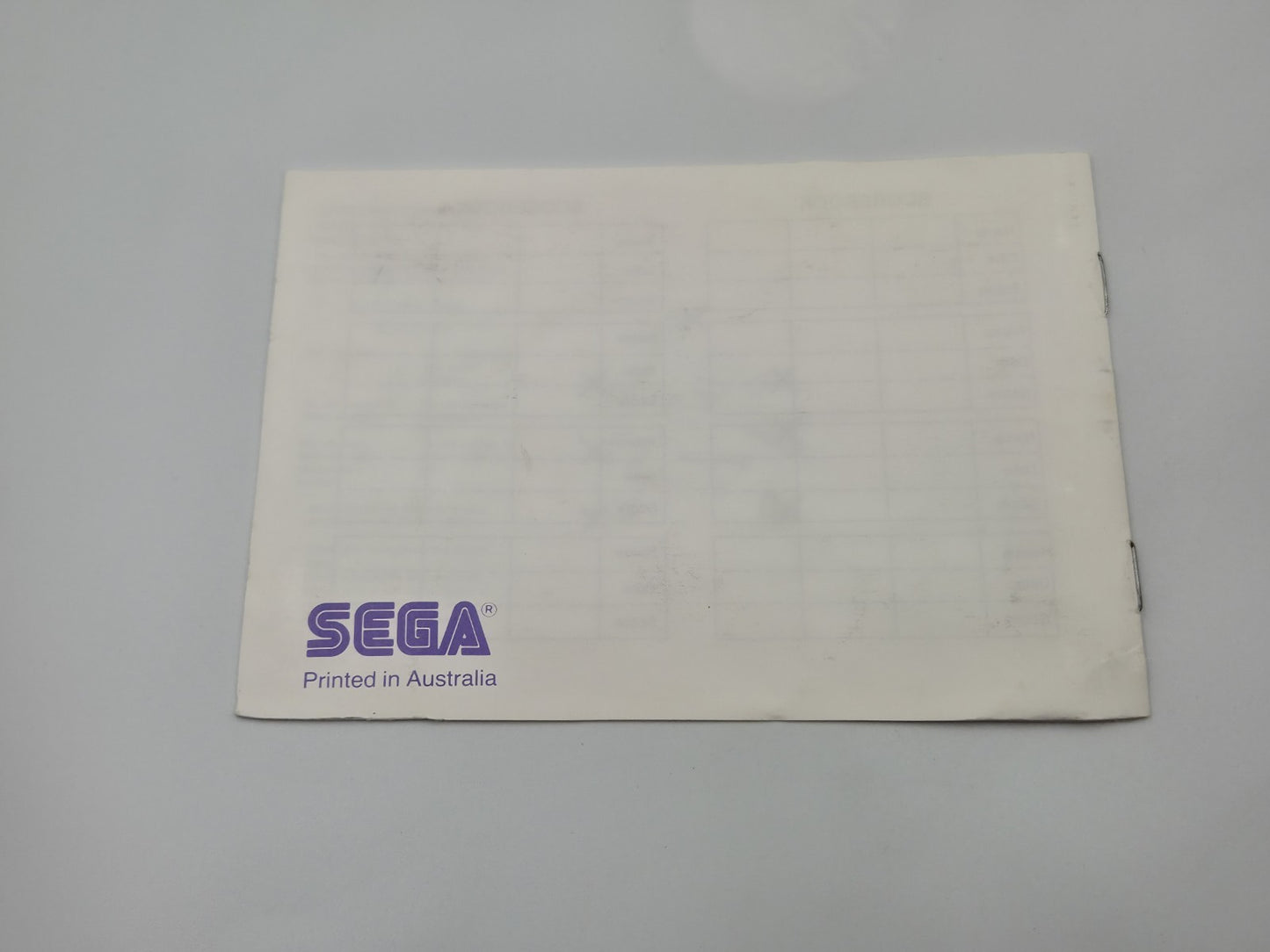 Sega Master System Spiel Bomber Raid mit OVP und Anleitung Multilingual 