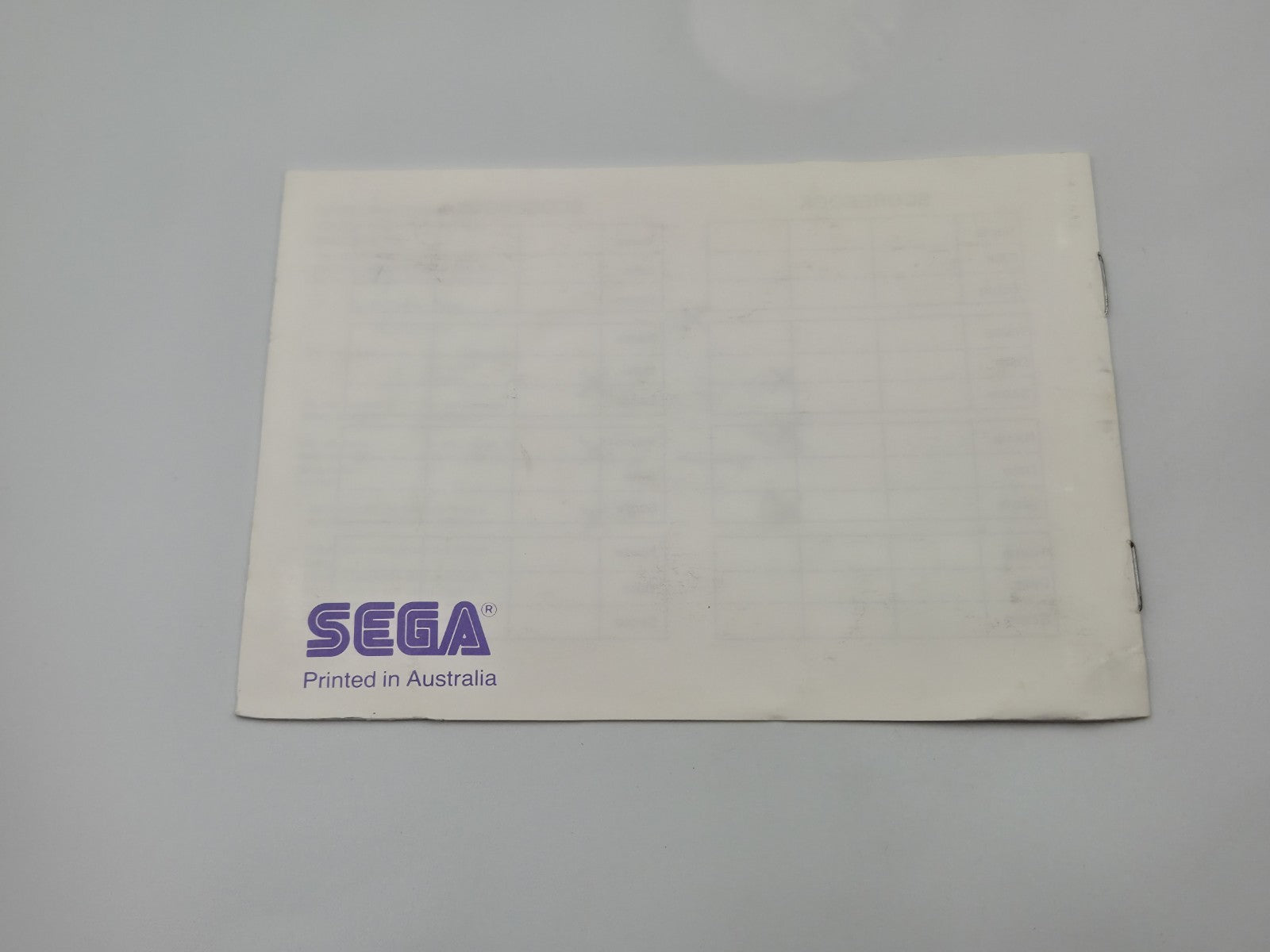 Sega Master System Spiel Bomber Raid mit OVP und Anleitung Multilingual 