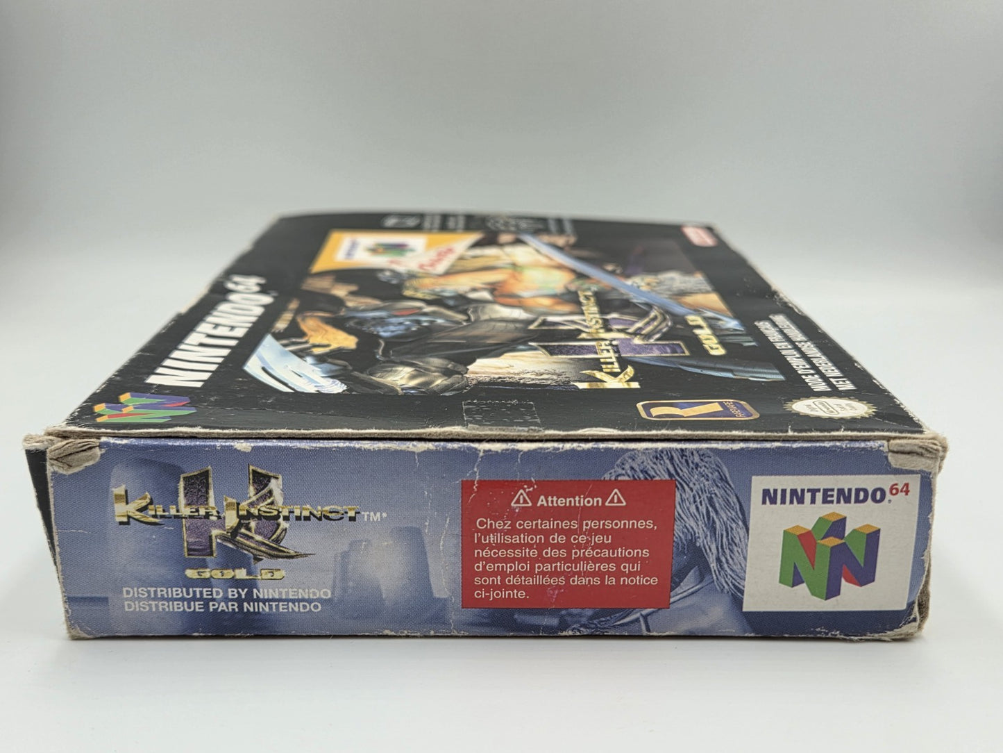 N64 Nintendo 64 Killer Instinct mit OVP und Anleitung FAH