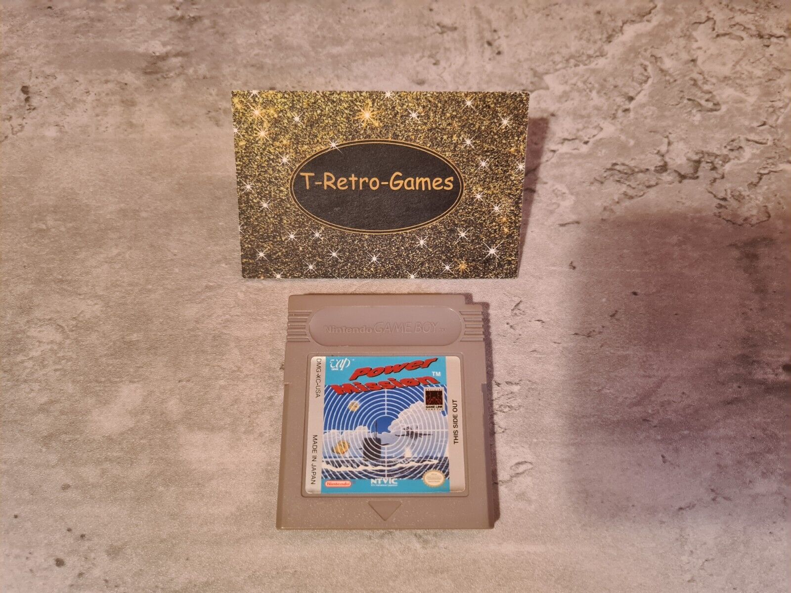 Nintendo Gameboy Classic Spiel Power Mission Modul USA - T-Retro-Games 