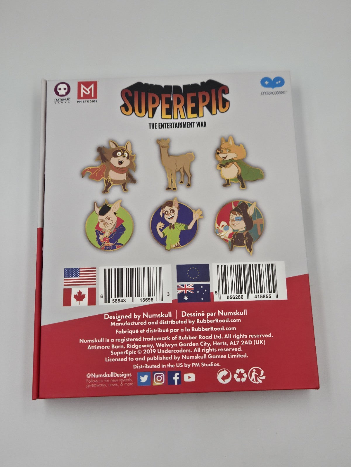 PS4 Playstation 4 Superepic The Entertainment War Badge Edition OVP Englisch