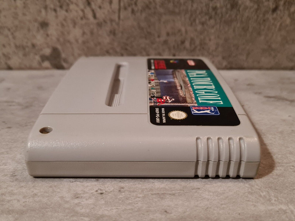 SNES Super Nintendo PGA Tour Golf Modul UKV - T-Retro-Games 