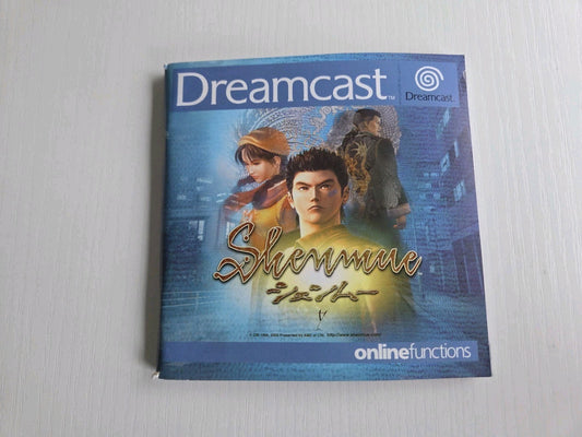 Sega Dreamcast Shenmue Spielanleitung Instruction Booklet 