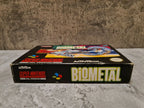 SNES Super Nintendo Biometal mit OVP und Anleitung UKV - T-Retro-Games 