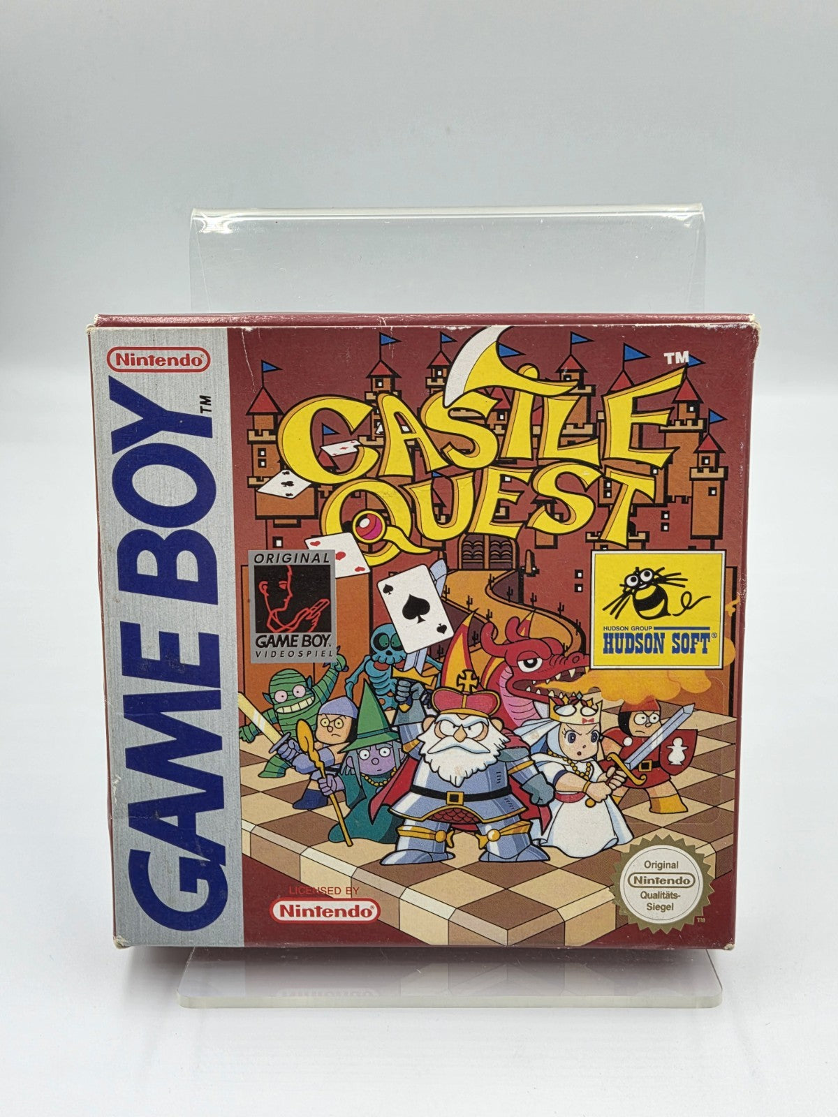 Nintendo Game Boy Classic Spiel Castle Quest mit OVP und Anleitung NOE