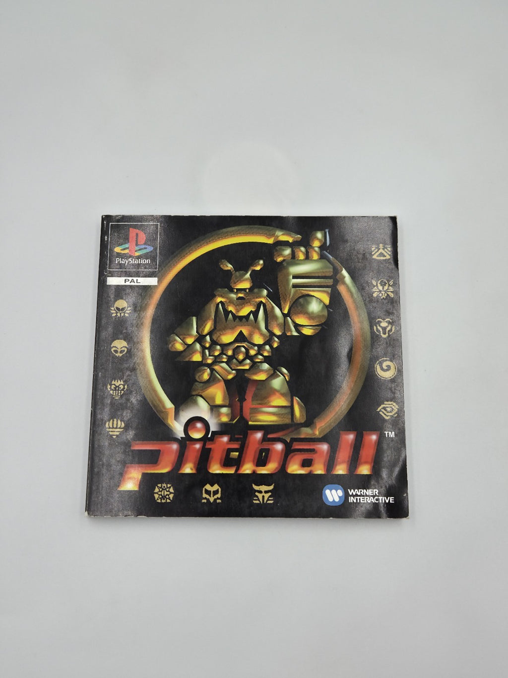 PS1 Playstation 1 Spiel Pitball mit OVP und Anleitung Multilingual