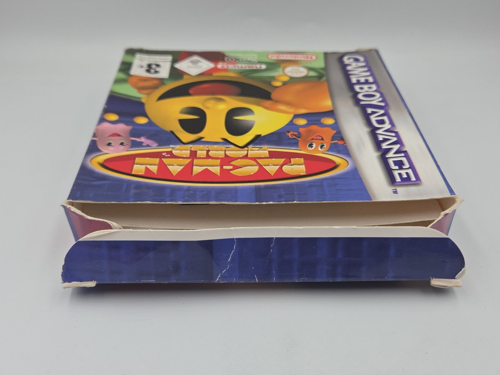 Nintendo Game Boy Advance Spiel Pac-Man World mit OVP und Anleitung EUR
