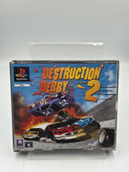 PS1 Playstation 1 Spiel Destruction Derby 2 mit OVP und Anleitung Big Box 