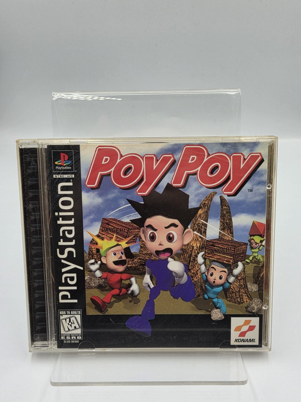 PS1 Playstation 1 Poy Poy mit OVP und Anleitung NTSC-USA - T-Retro-Games 