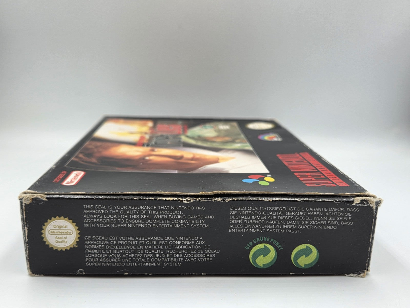 SNES Super Nintendo True Lies mit OVP und Anleitung NOE