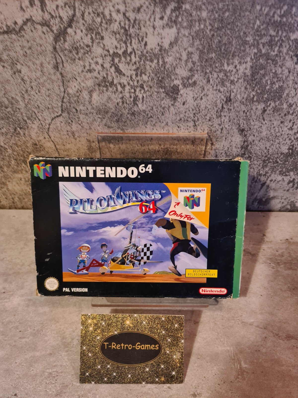 N64 Nintendo 64 Pilotwings 64 mit OVP und Anleitung NOE
