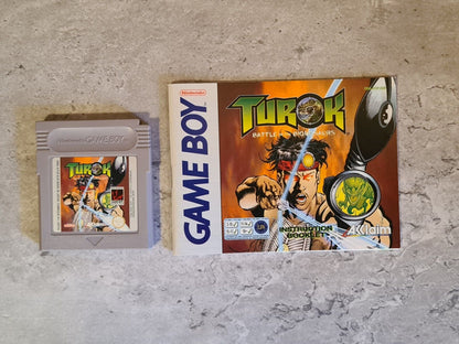Nintendo Game Boy Classic Turok Battle of The Bionosaurs + OVP und Anleitung EUR - T-Retro-Games 