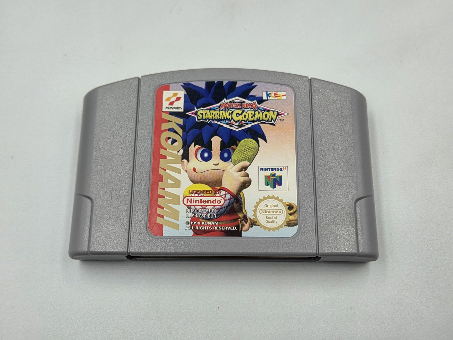 N64 Nintendo 64 Mystical Ninja Starring Goemon mit OVP und Anleitung EUR