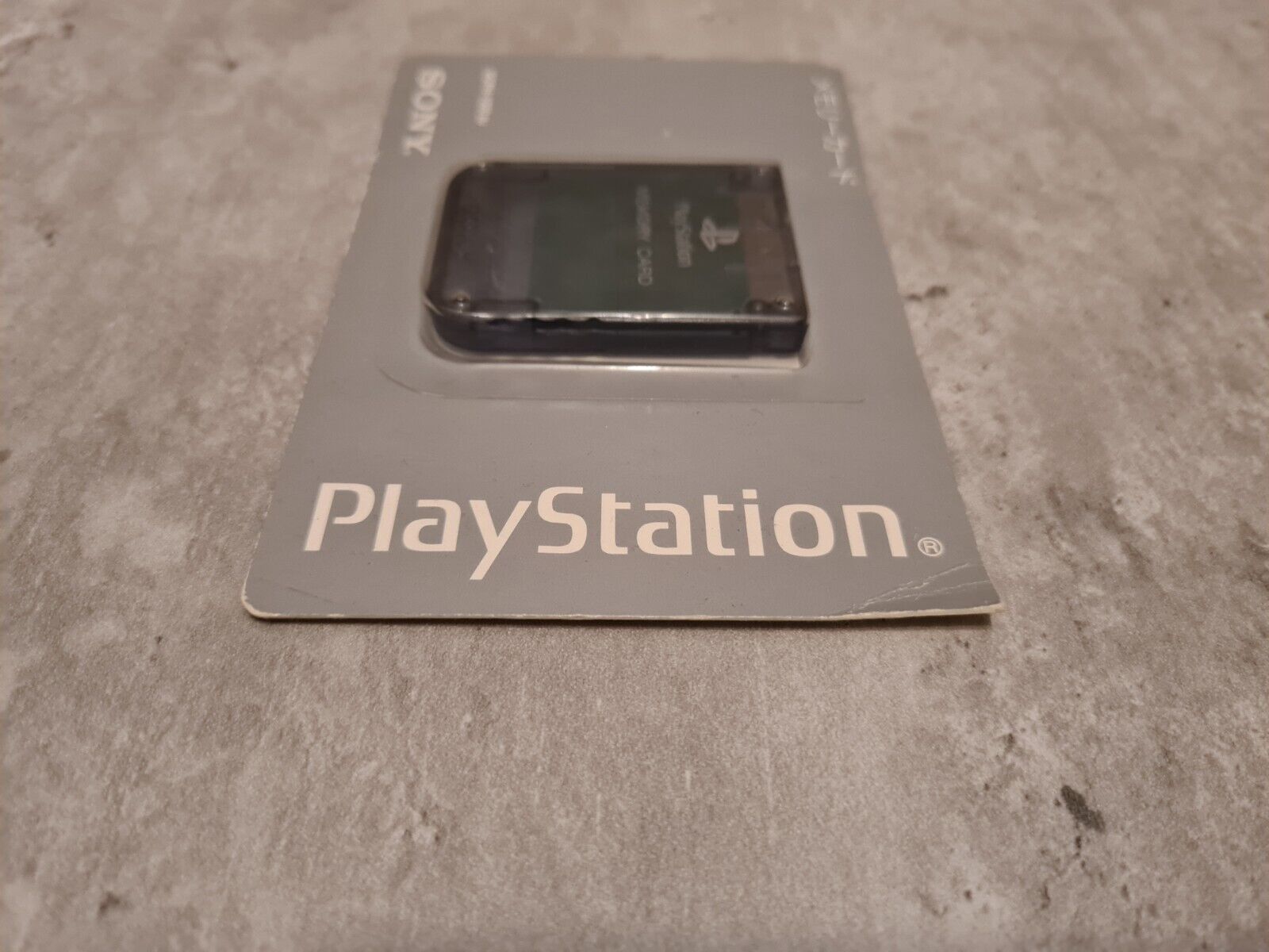 PS1 Sony Playstation Memory Card Sealed Neu New Japanese Schwarz Black SCPH-1020 - T-Retro-Games 