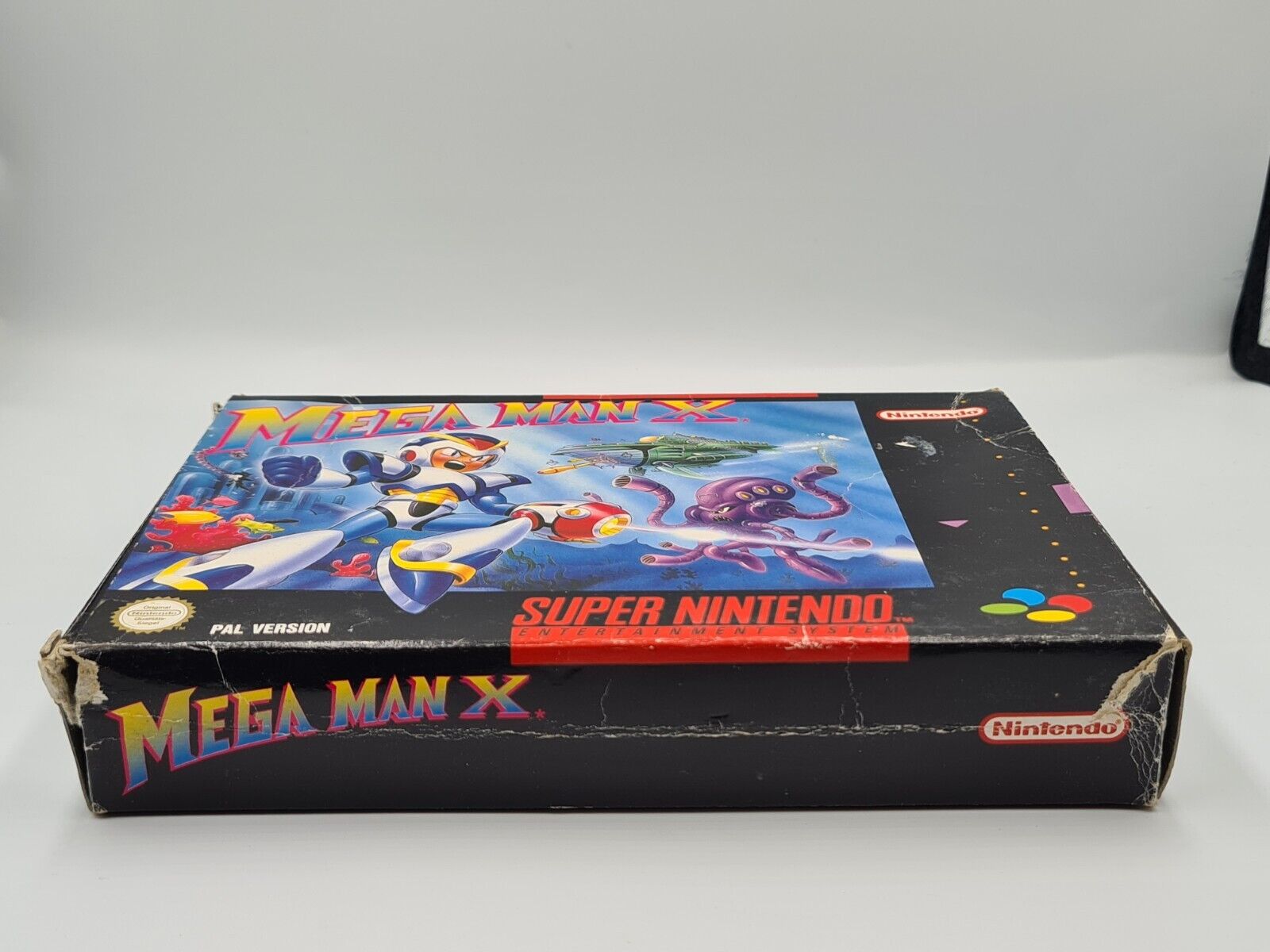 SNES Super Nintendo Mega Man X mit OVP und Anleitung NOE - T-Retro-Games 