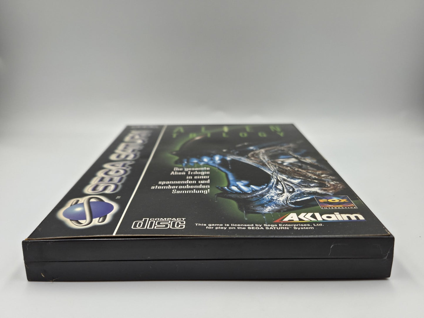 Sega Saturn Spiel Alien Trilogy mit OVP und Anleitung Multi Language 
