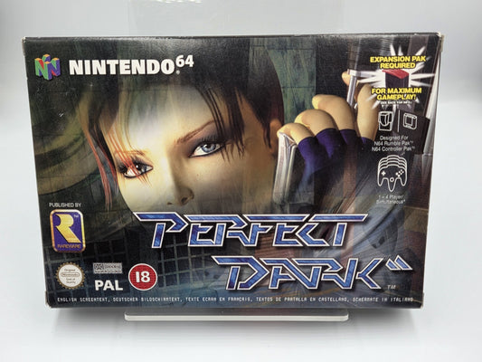 N64 Nintendo 64 Perfect Dark mit OVP und Anleitung EUR