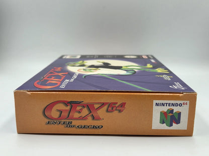 N64 Nintendo 64 Gex 64 Enter The Gecko mit OVP und Anleitung EUR