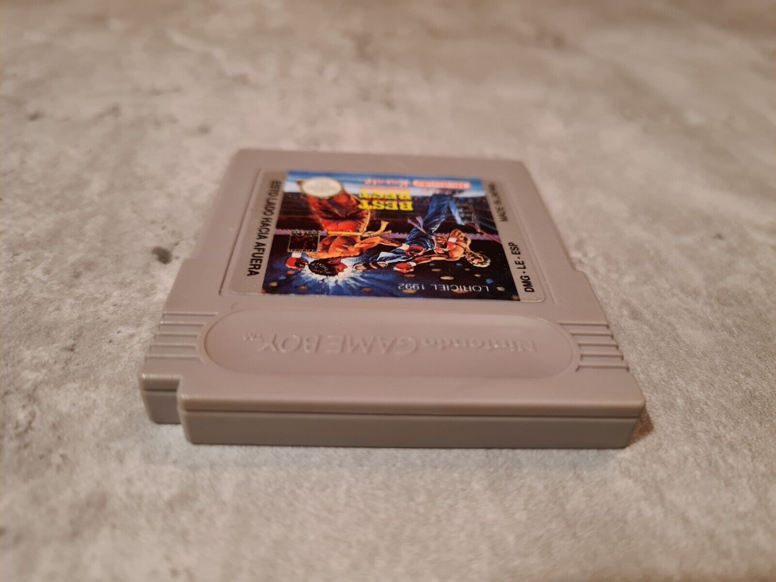 Nintendo Gameboy Classic Spiel Best of The Best Championship Karate Modul ESP - T-Retro-Games 