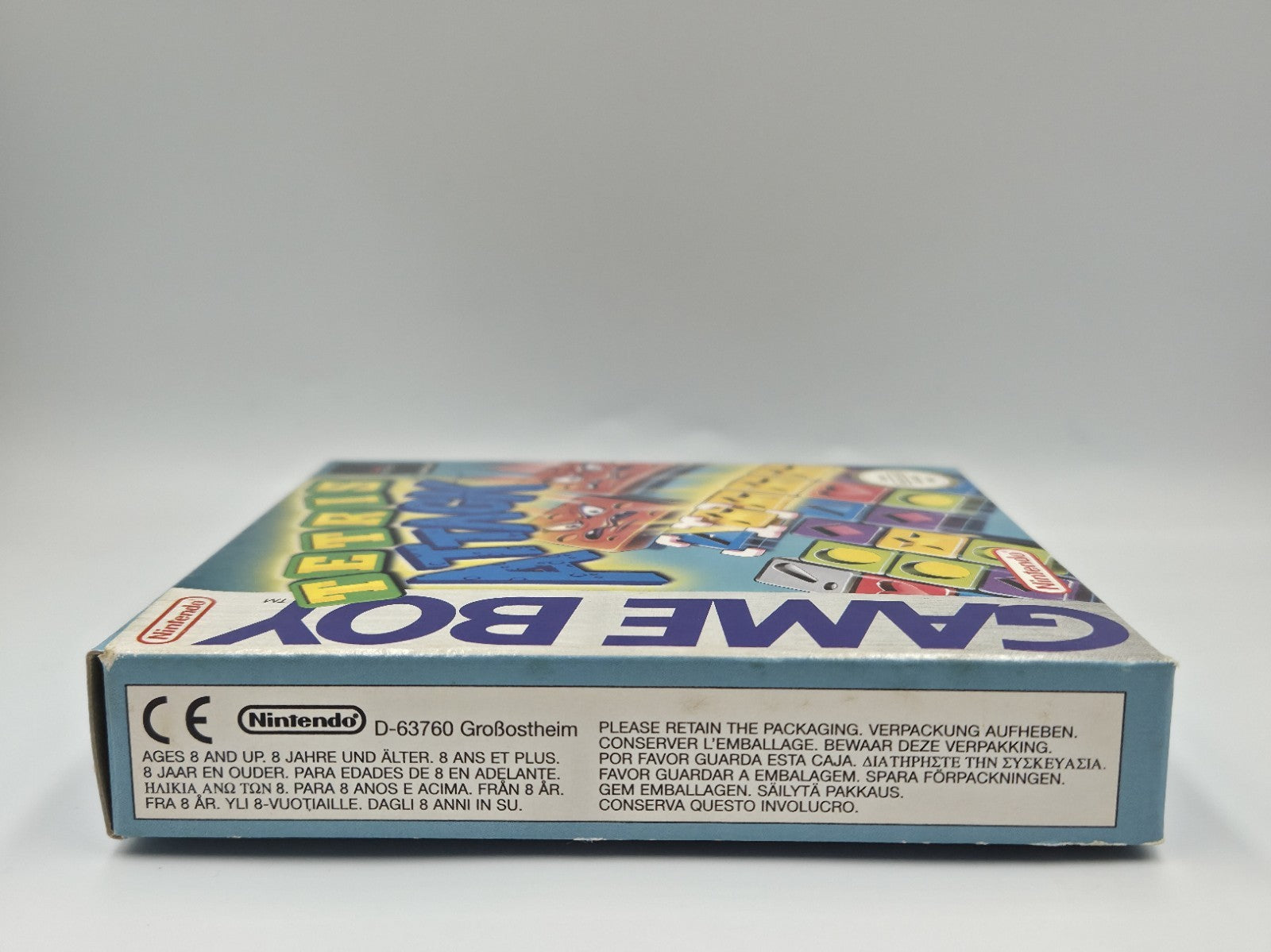 Nintendo Game Boy Classic Spiel Tetris Attack mit OVP und Anleitung NOE