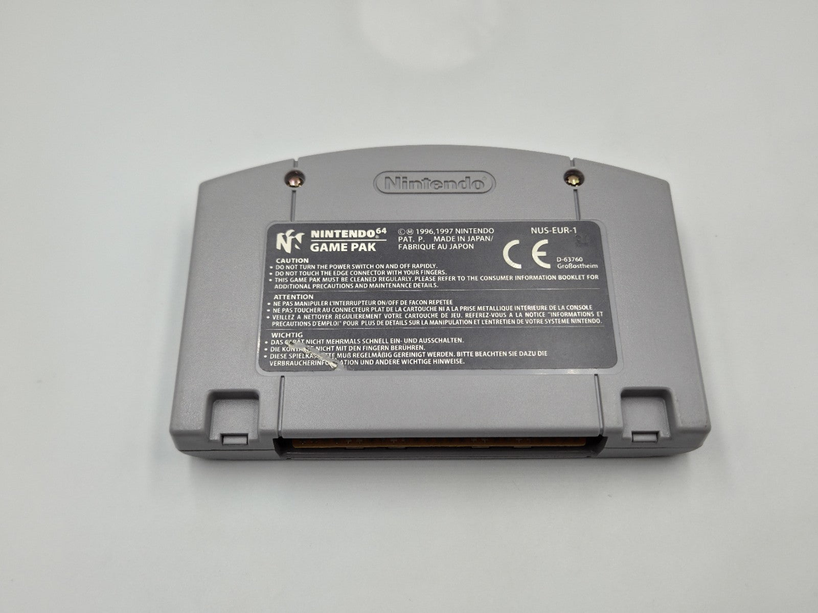 N64 Nintendo 64 Spiel All-Star Baseball 99 mit OVP und Anleitung EUR