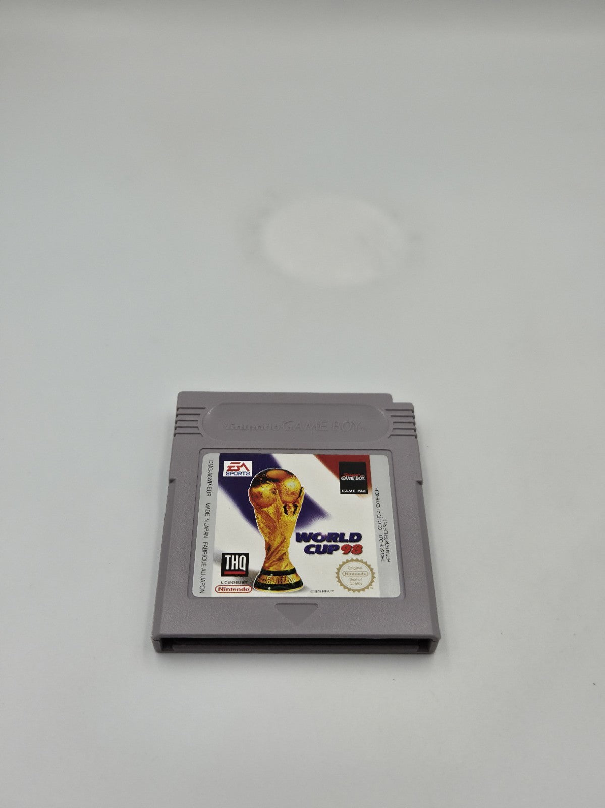 Nintendo Game Boy Classic Spiel World Cup 98 mit OVP und Anleitung EUR