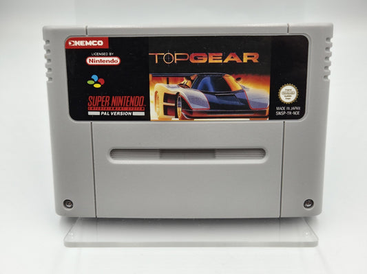 SNES Super Nintendo Top Gear Modul NOE