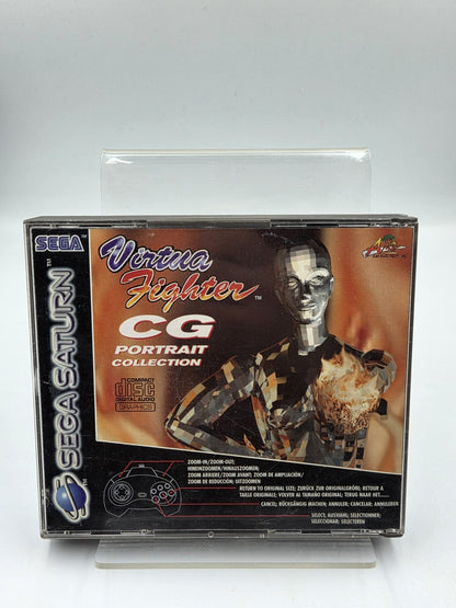Sega Saturn Virtua Fighter C.G. Portrait Collection mit OVP 2 Discs 