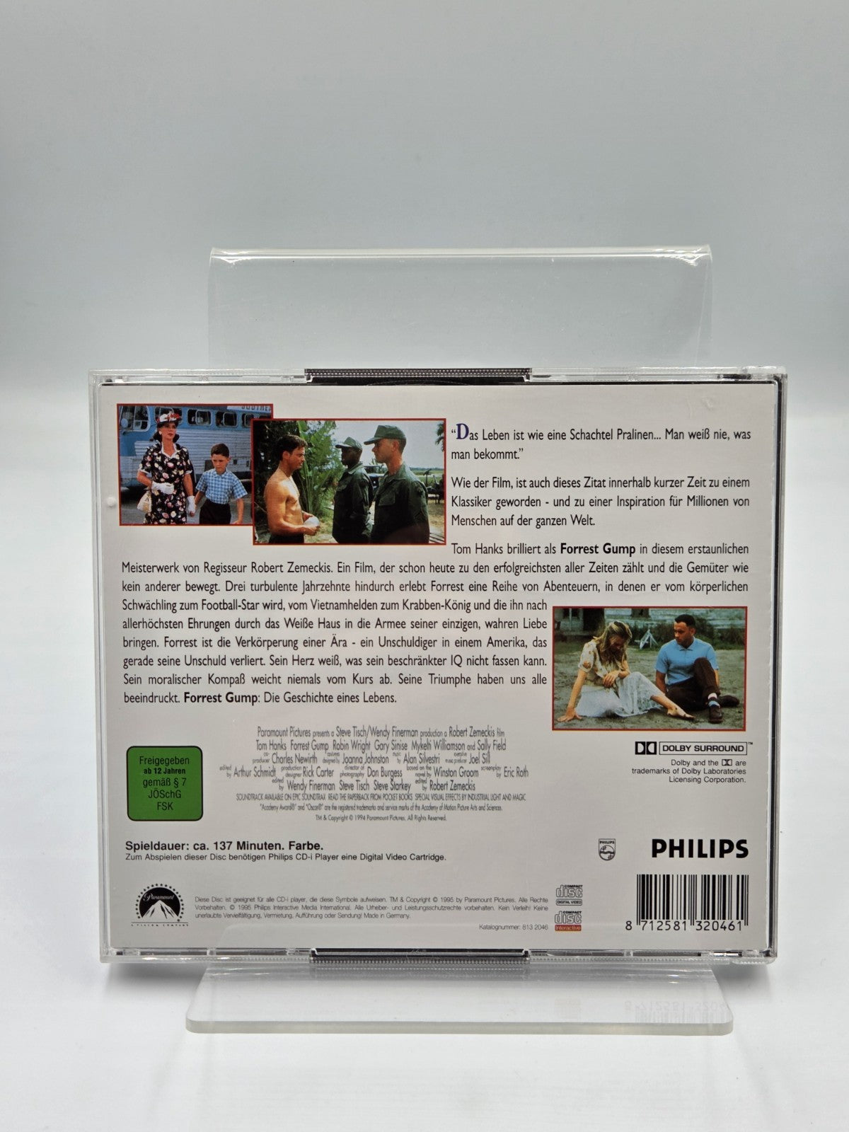 Philips CD-i Video CD Tom Hanks ist Forrest Gump 2 Discs