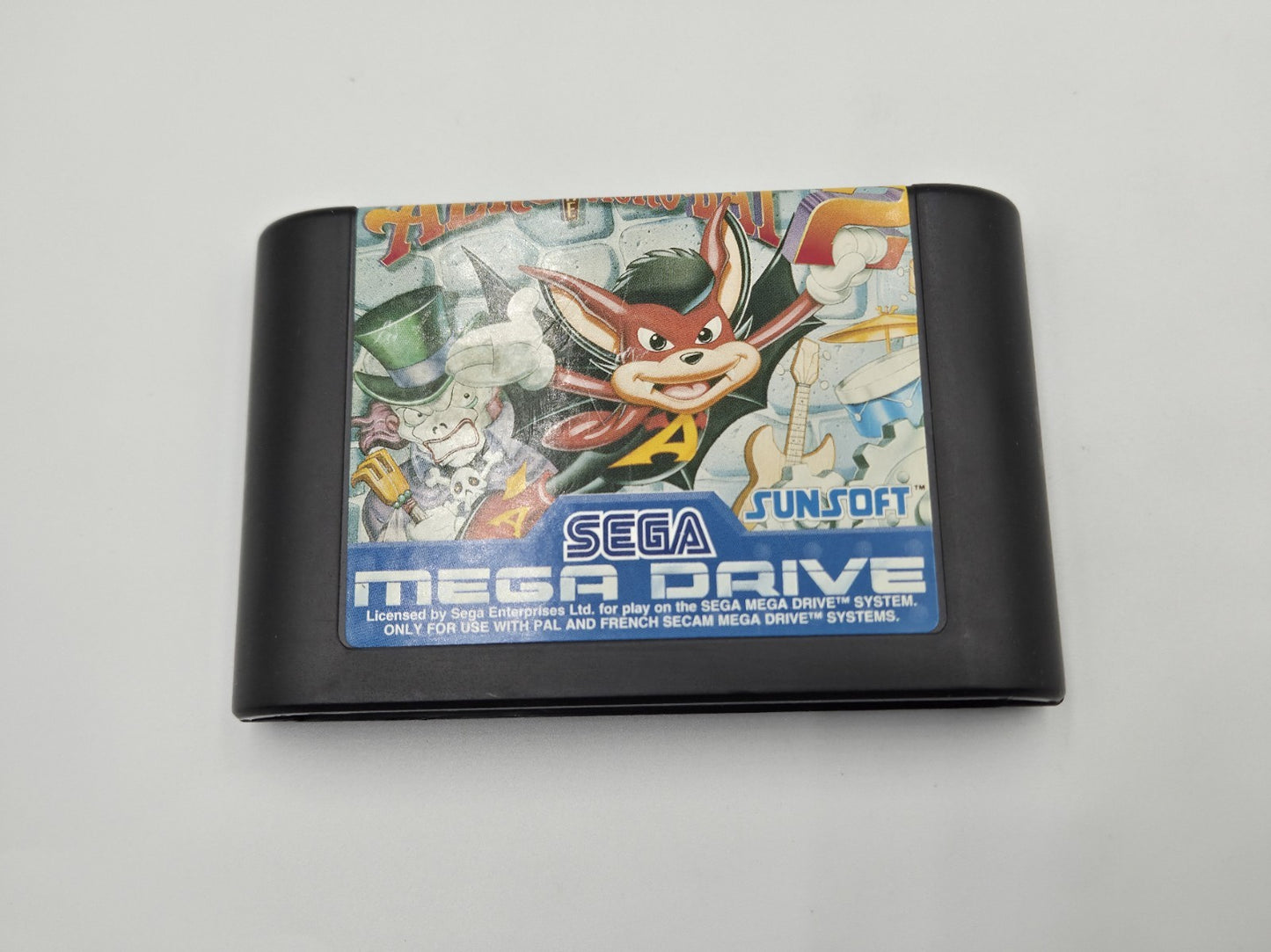 Sega Mega Drive Spiel Aero The Acro-Bat 2 mit OVP und Anleitung Multi Language 