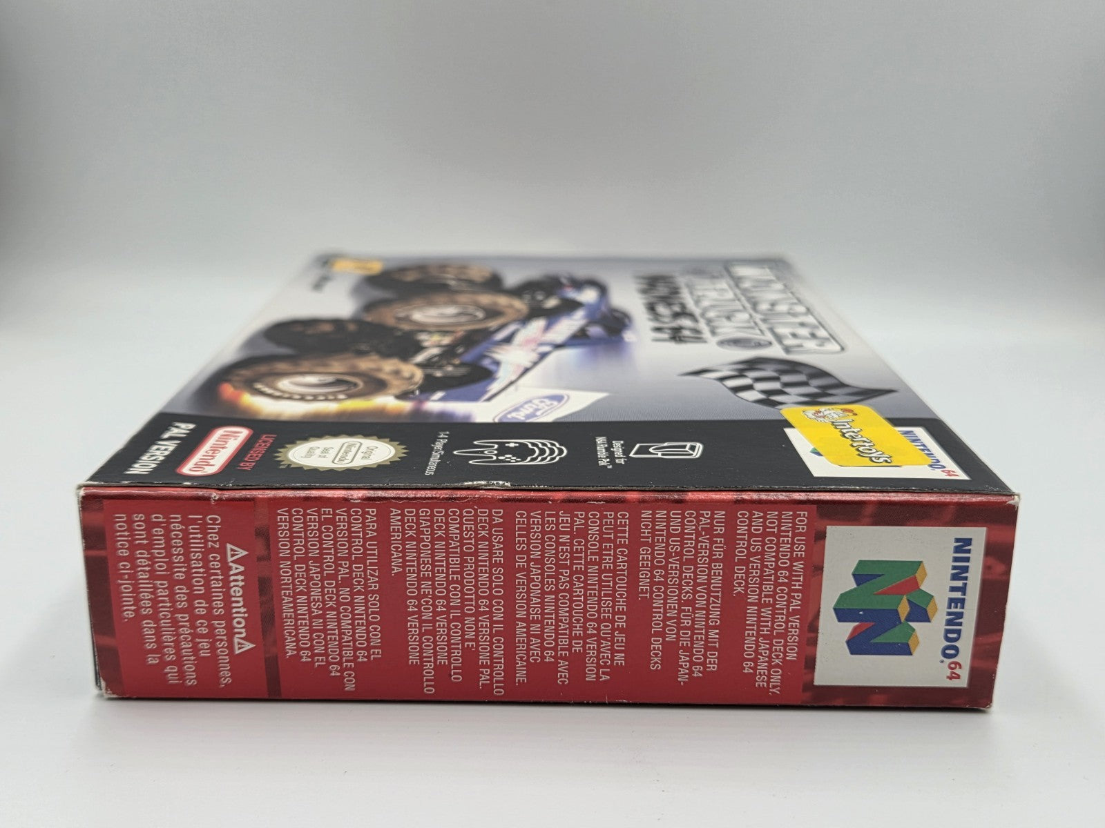 N64 Nintendo 64 Monster Truck Madness 64 mit OVP und Anleitung EUR