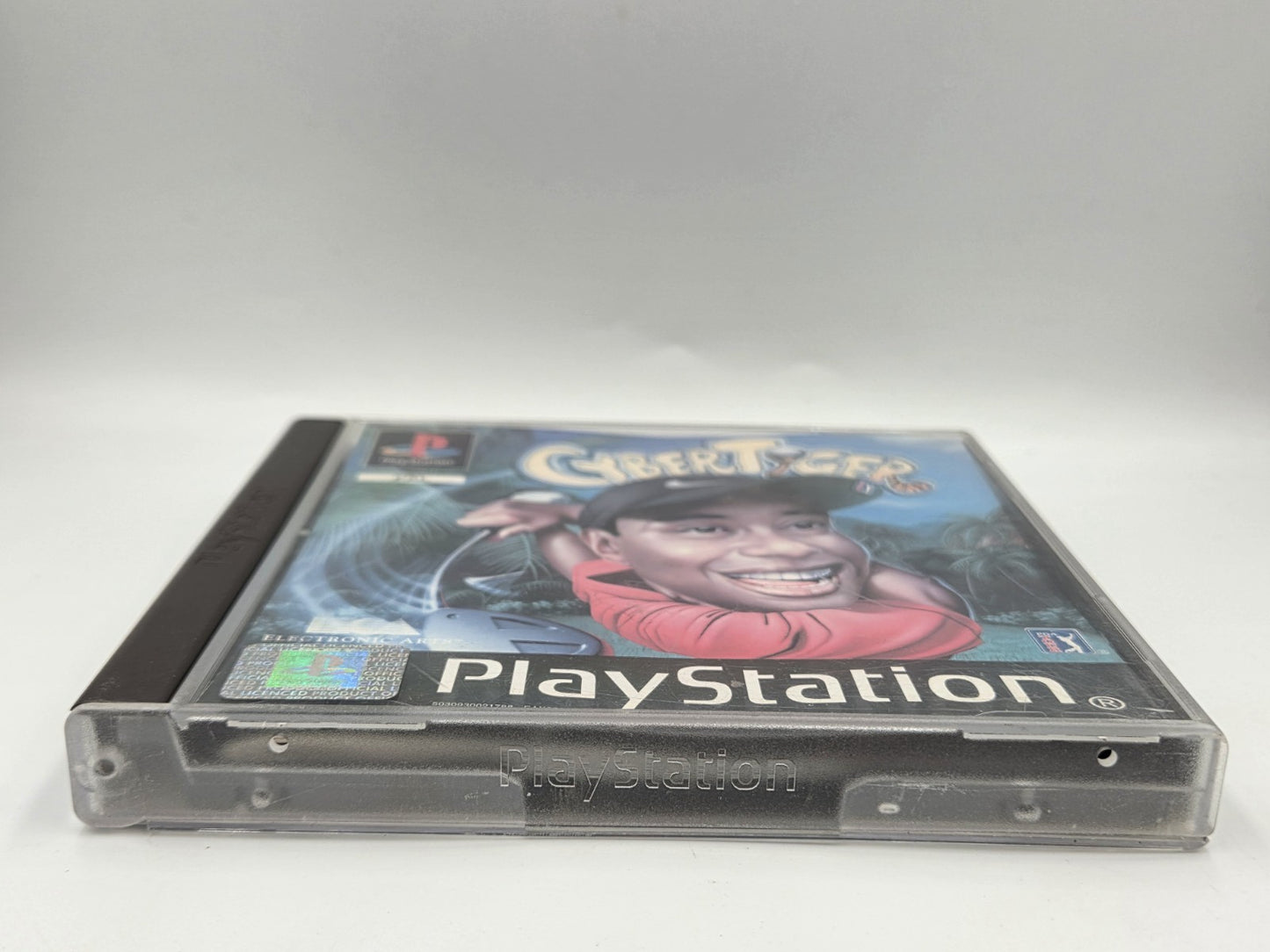 PS1 Playstation 1 CyberTiger mit OVP und Anleitung Deutsch