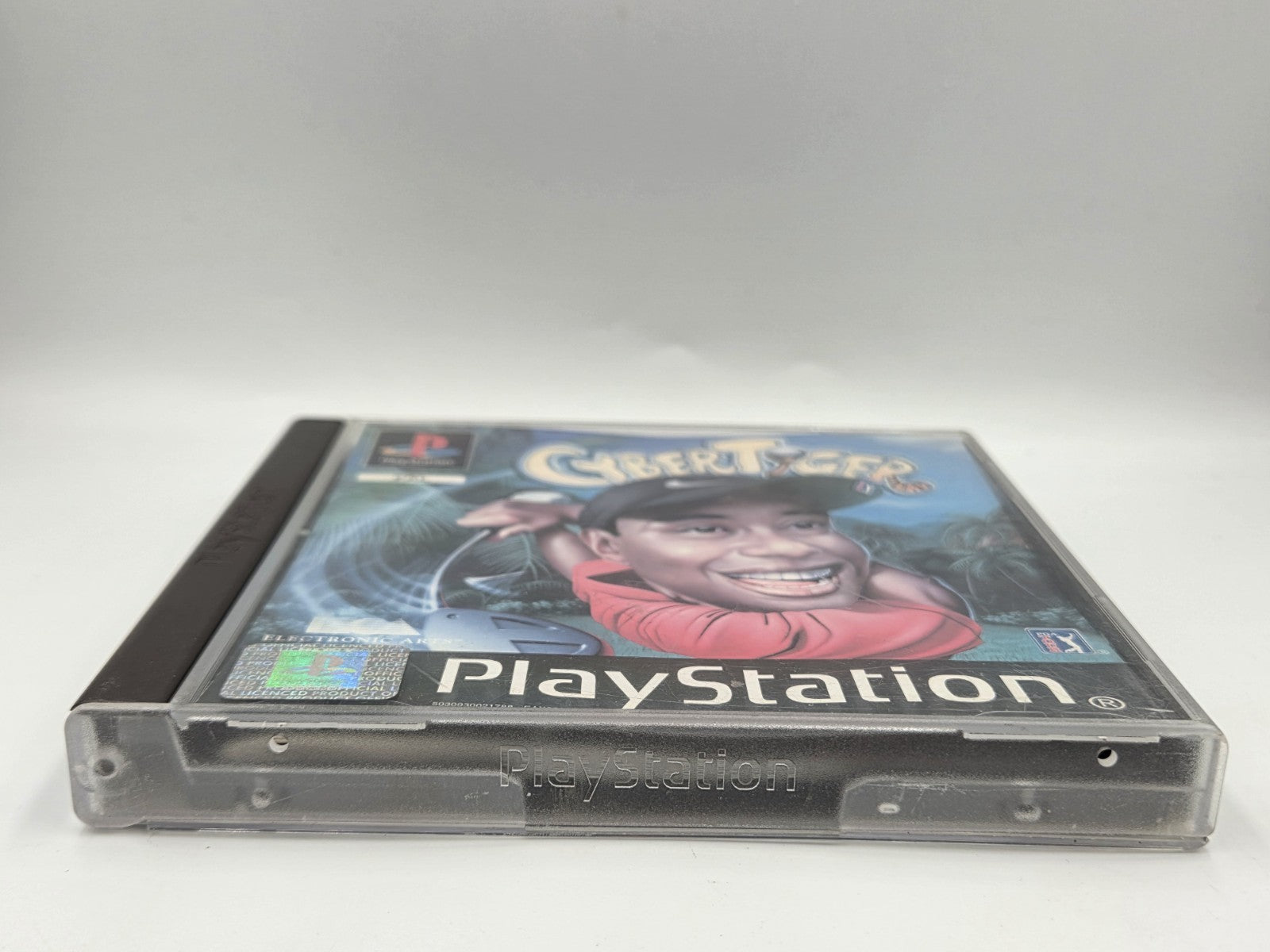 PS1 Playstation 1 CyberTiger mit OVP und Anleitung Deutsch