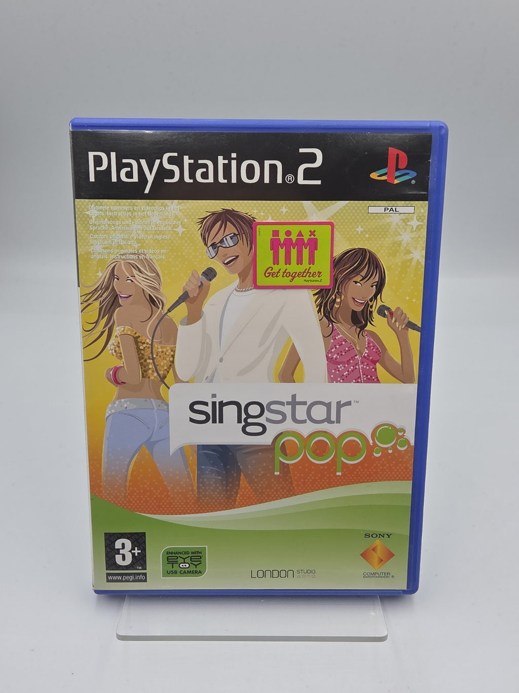 PS2 Playstation 2 Spiel Singstar Pop mit OVP und Anleitung Multilingual
