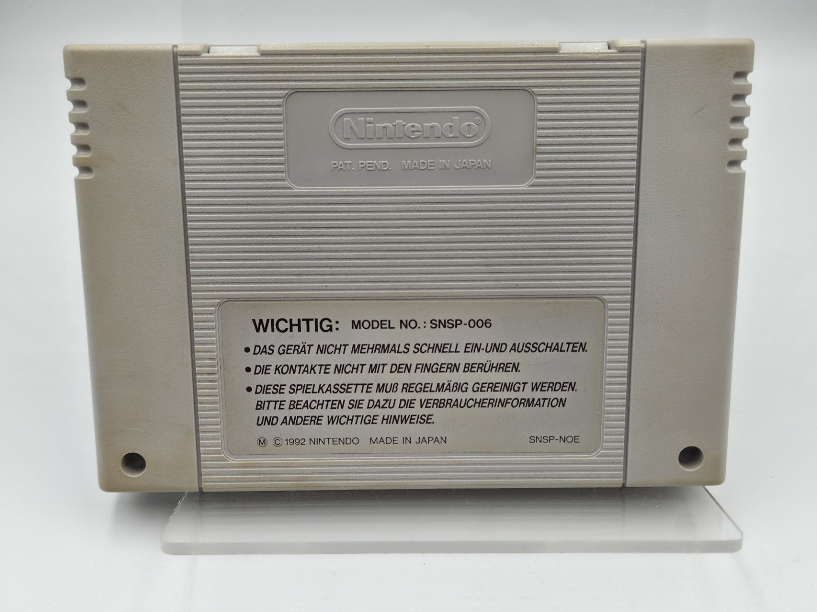 SNES Super Nintendo Super Troll Islands Modul NOE