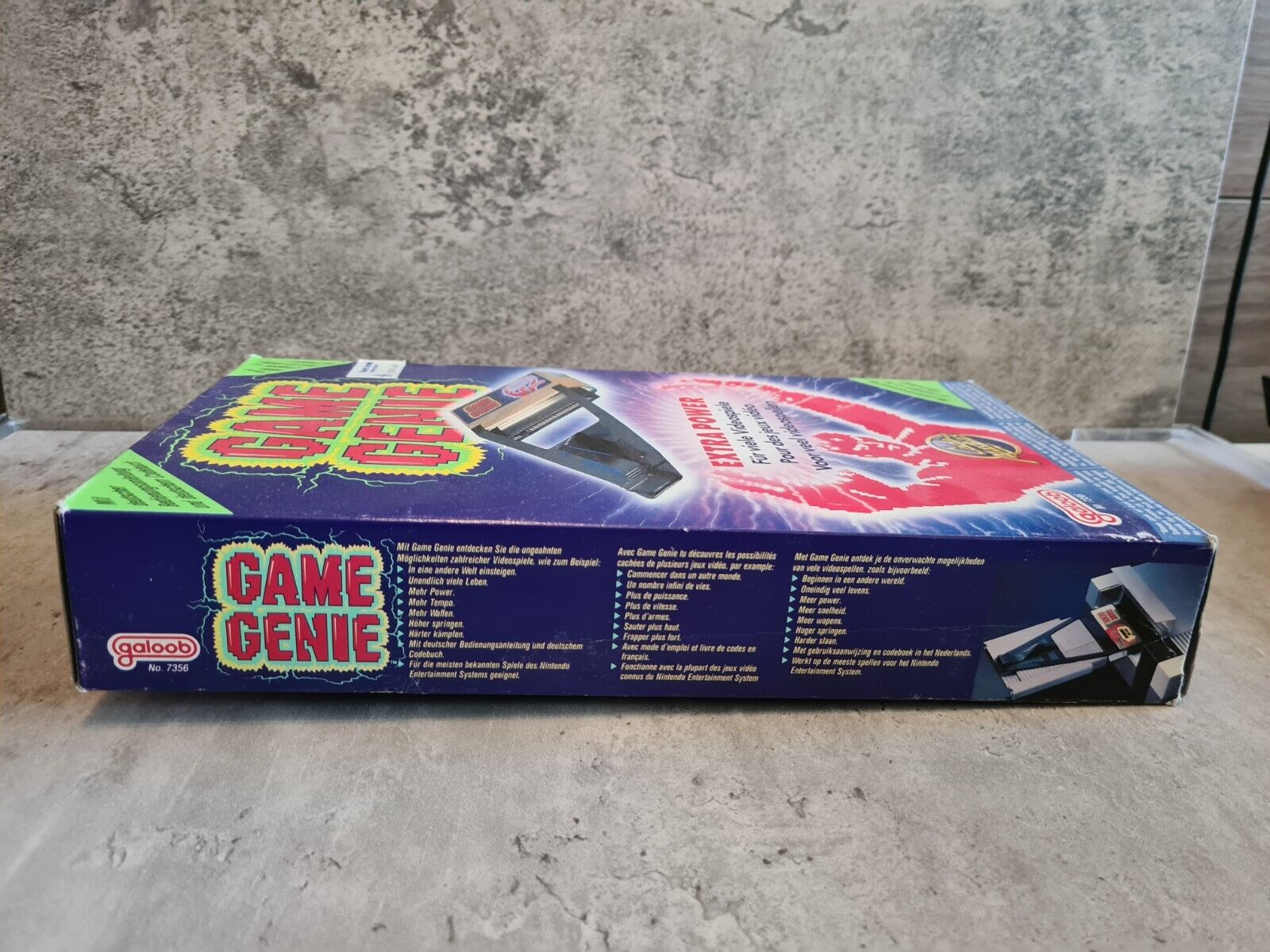 Nintendo NES Game Genie Adapter New Old Stock - T-Retro-Games 
