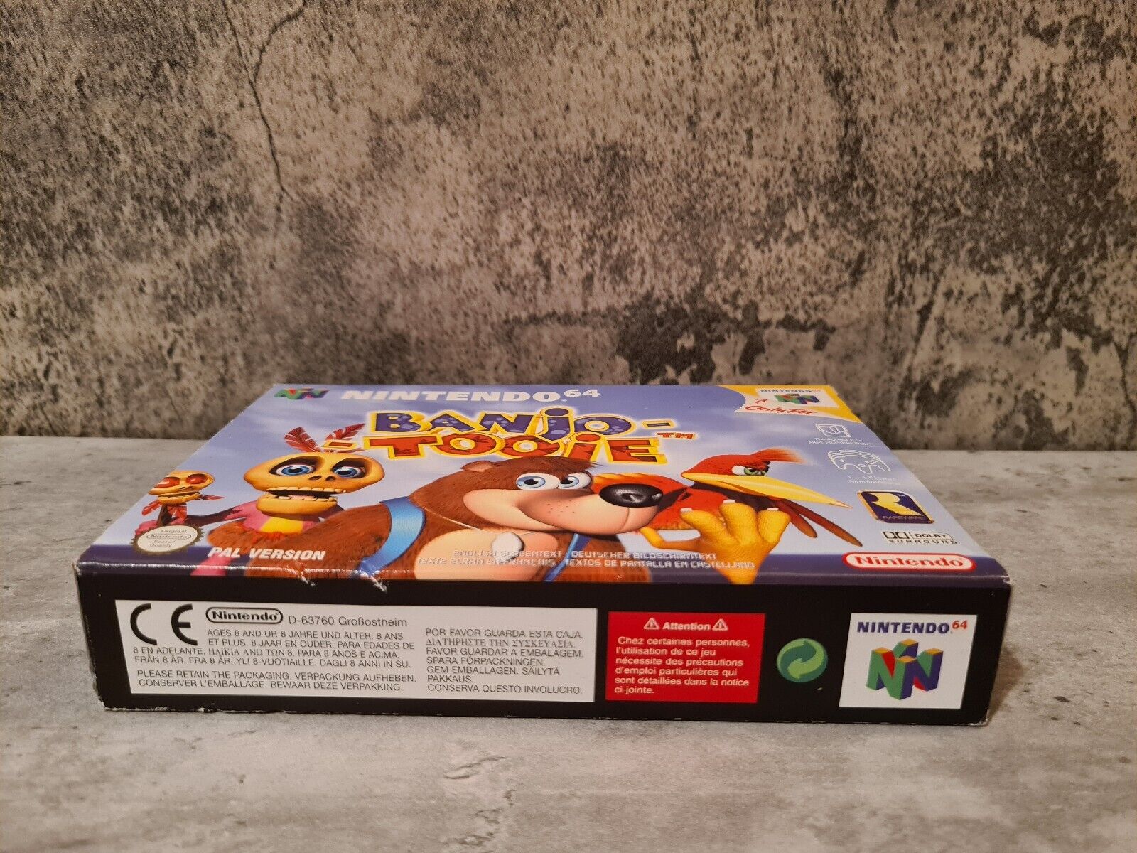 N64 Nintendo 64 Banjo Tooie mit OVP und Anleitung EUR - T-Retro-Games 