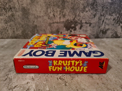 Nintendo Game Boy Classic Spiel Krusty's Fun House mit OVP und Anleitung NOE - T-Retro-Games 
