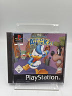 PS1 Spiel Disney's Donald Duck Quack Attack mit OVP und Anleitung Deutsch