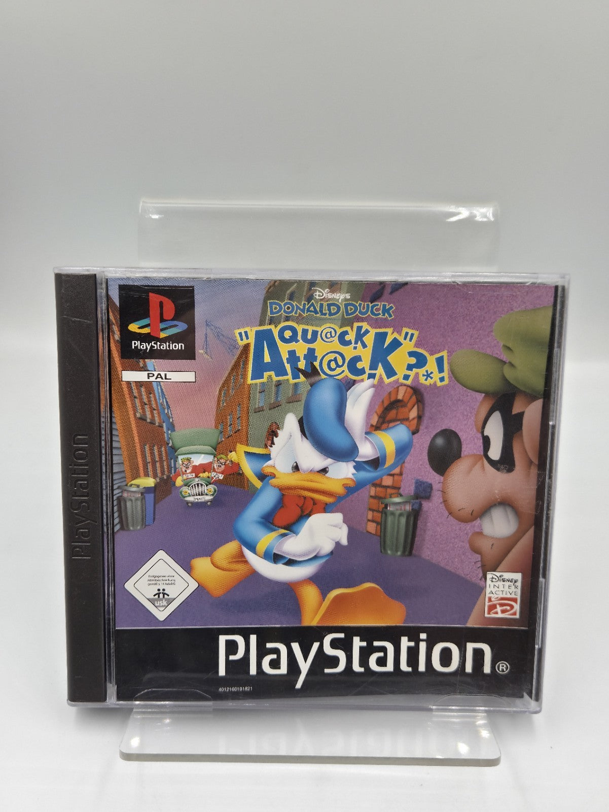 PS1 Spiel Disney's Donald Duck Quack Attack mit OVP und Anleitung Deutsch