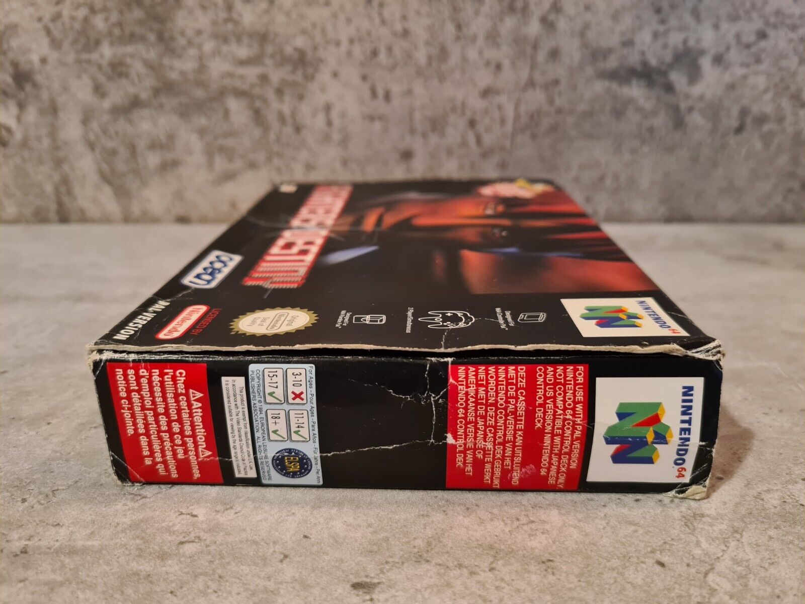 N64 Nintendo 64 Fighter's Destiny mit OVP und Anleitung NOE/EUR - T-Retro-Games 