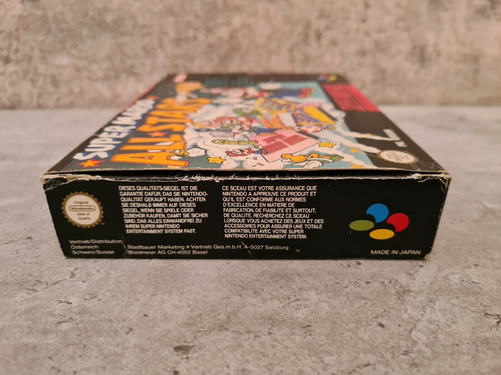SNES Super Nintendo Super Mario Allstars mit OVP und Anleitung FRG - T-Retro-Games 