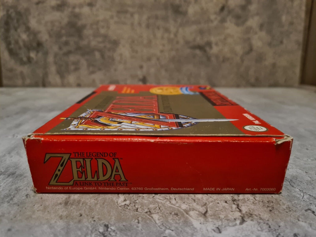 Super Nintendo The Legend of Zelda A Link to the Past mit OVP + Anleitung NOE - T-Retro-Games 