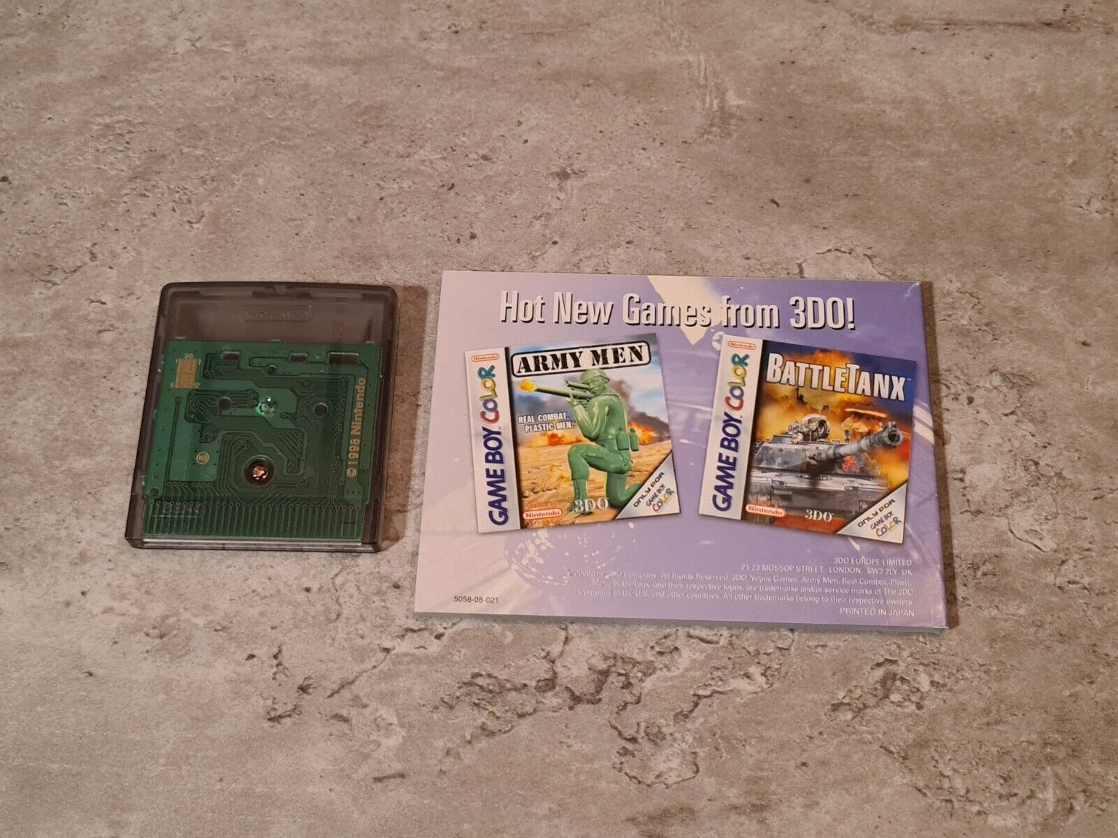 Nintendo Game Boy Color Spiel Vegas Games mit OVP und Anleitung EUR - T-Retro-Games 