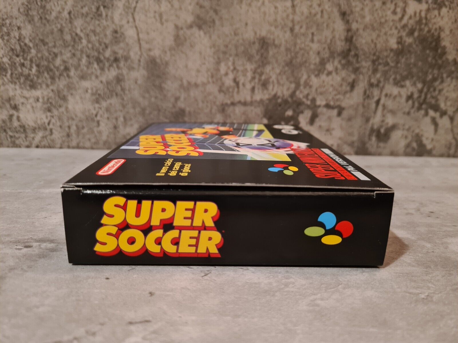 SNES Super Nintendo Super Soccer New Old Stock Neu unbenutzt ITA - T-Retro-Games 