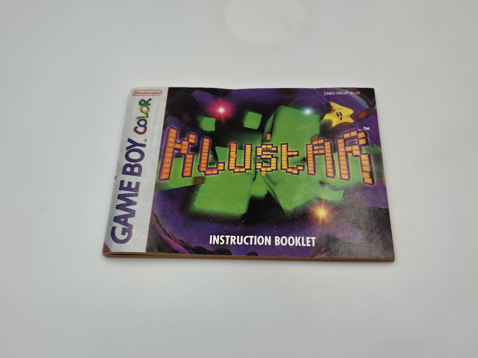 Nintendo Game Boy Color Spiel Klustar mit OVP und Anleitung EUR