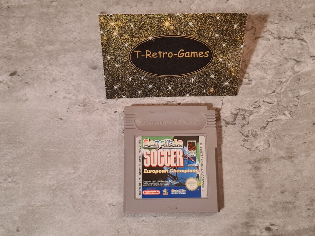 Nintendo Game Boy Classic Spiel Sensible Soccer European Champions Modul FAH - T-Retro-Games 