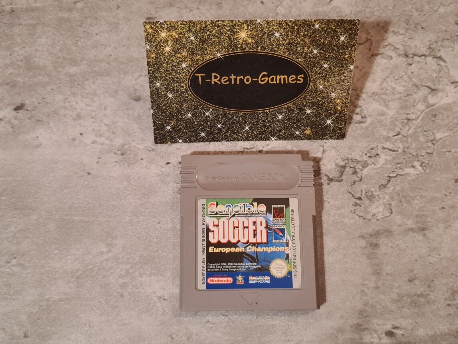 Nintendo Game Boy Classic Spiel Sensible Soccer European Champions Modul FAH - T-Retro-Games 