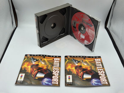 3DO Spiel BattleSport mit OVP und Anleitungen Multilingual